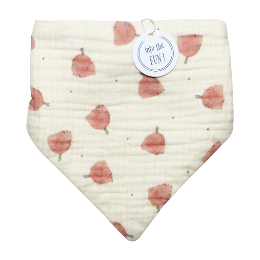 Organic Baby Bandana Bibs- Big Bird